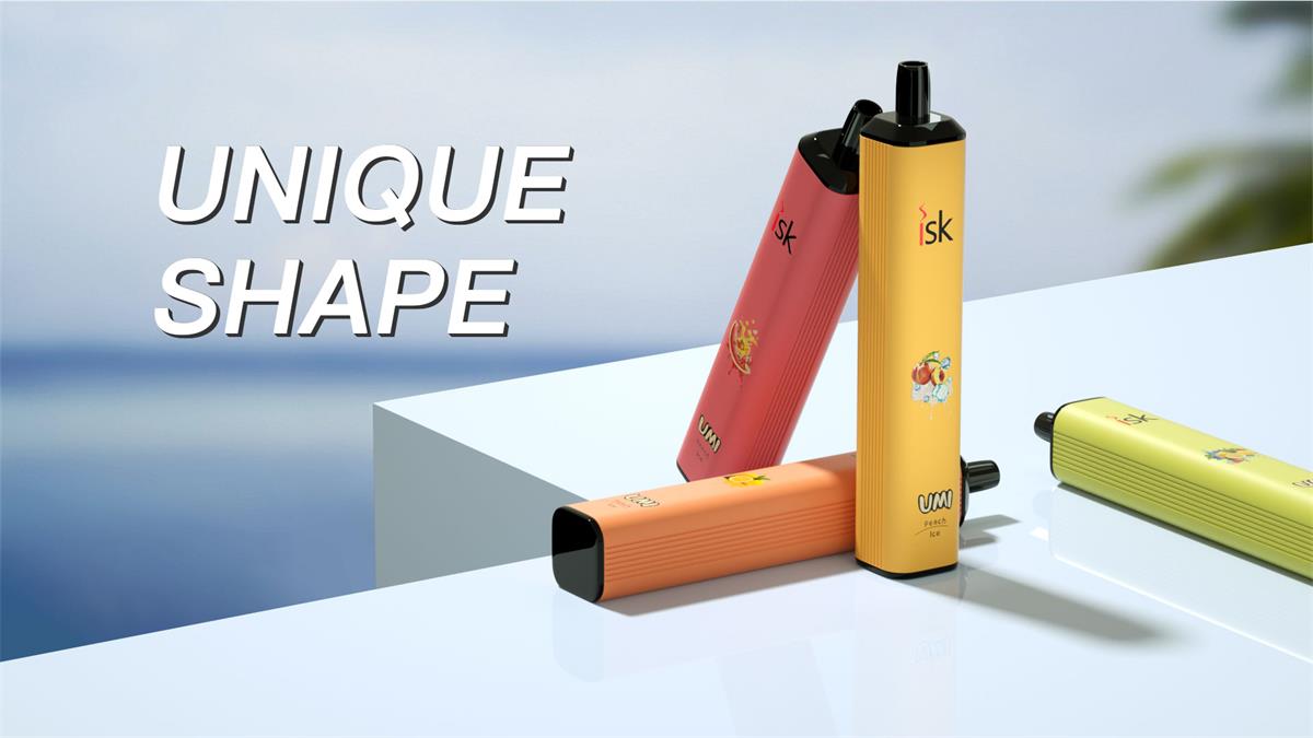 السجائر الإلكترونية المتاح 1800 نفث ISK045 Puffs Vapes Disposable POD